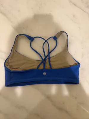 Blue Lululemon Sports Bra 4 thumbnail 2