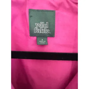 Wild Fable Women's Oversized Woven Quilted Bomber Jacket Size Small thumbnail 5