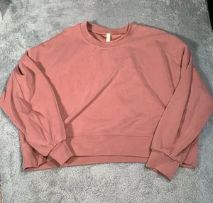 Lululemon athletica Pink crewneck sweatshirt 16 thumbnail 1