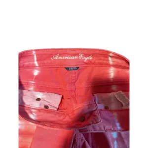 American Eagle Jean shorts Pink Womens Size 4 Stretch Tie Dye Y2K thumbnail 3