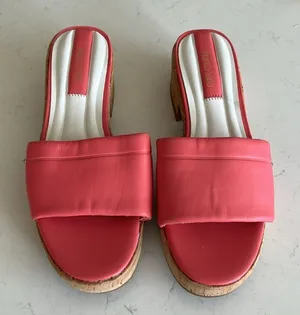 Franco Sarto Women's Pony Slide Sandal, Pink, Size 8, NWOT thumbnail 1