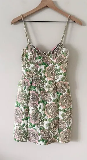 ZARA Dress Mini Floral thumbnail 1