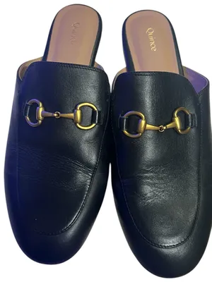 Quince mule horsebit loafers, Italian leather size 8 thumbnail 2
