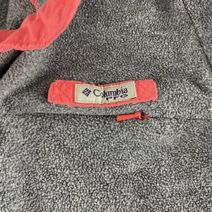 Columbia PFG 1/4 Snap Jacket Women Medium Grey T-Snap Fleece Long Sleeve Sweater thumbnail 2