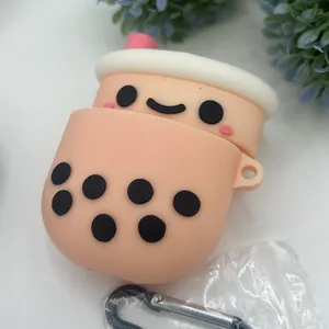 3 Case Airpod (1st and 2nd Gen) Dunkin Donuts,Bubble Tea,Hug Life Dolls thumbnail 5