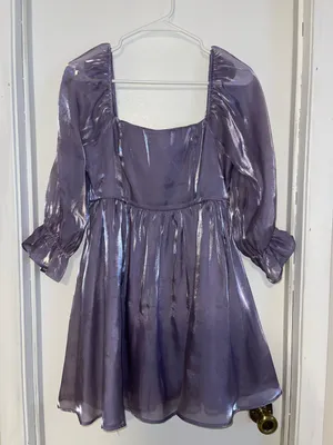Purple dress Size L thumbnail 1