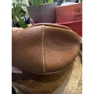 G.H.‎ Bass & Co. Brown Leather Shoulder Crossbody Bag Purse thumbnail 8