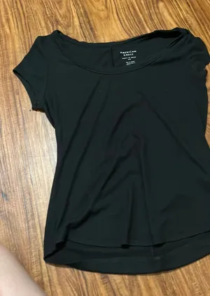 American Eagle Black Soft & Sexy Top thumbnail 1