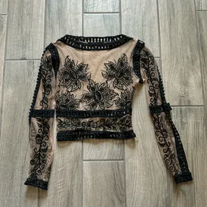 For love and lemons mesh top thumbnail 2