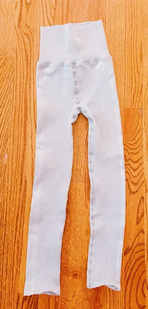 Grey Free People Leggings thumbnail 1