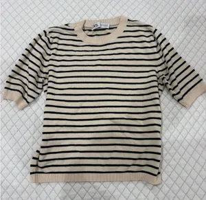 zara striped tee thumbnail 1