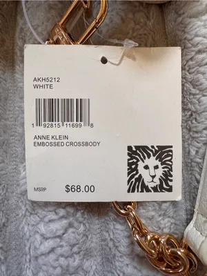 Anne Klein White Crossbody Wallet Purse NWT thumbnail 7