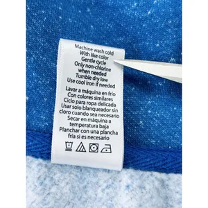 Active‎ Life Women's Long Hoodie Coat XXL Blue Fleece Lined Pockets Open Front thumbnail 5