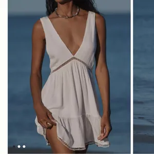 NWT Anthropologie Malai Salt Sleeveless Mini‎ Swing Dress Sz M thumbnail 3