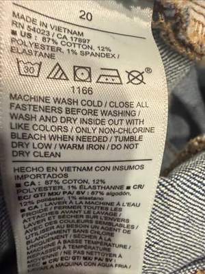 NWT Old Navy high-rise OG loose jeans size 20. thumbnail 3