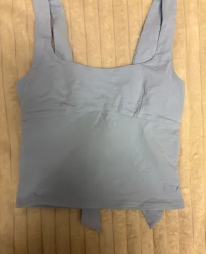 Edikted blue bow tank top  thumbnail 1