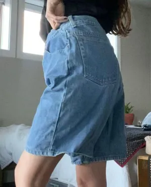 Vintage Mom Jeans Denim Shorts thumbnail 7