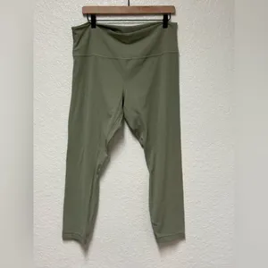 🍋 LULULEMON Rosemary Green Align 25" Leggings Size 16 thumbnail 2