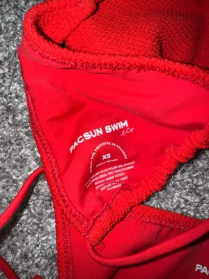Pacsun Red Bikini Set thumbnail 5