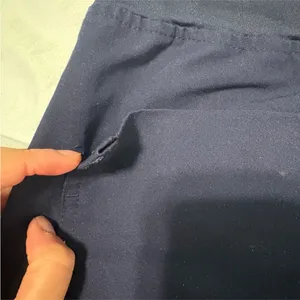 FIGS Navy Jogger Scrub Pants Small Tall | Technical Collection | Pocket Flaw thumbnail 5