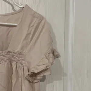 Final Price Anthropologie Cream Ladies Dress thumbnail 3