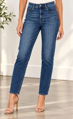 Pistola Madi High Rise Modern Slim Intention Jeans Y2K Minimalist Casual 26x27 thumbnail 1