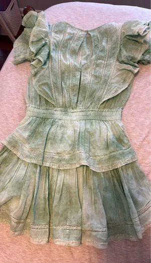 Love Shack Fancy Green Dress thumbnail 4