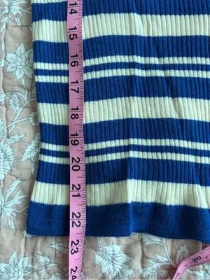 J. Crew Carolyn Three-Quarter Sleeve Striped Sweater Large thumbnail 7