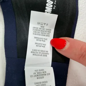 Aerie 36B Smoothez Bandeau Bra Navy Blue Wireless Removable Straps Seamless thumbnail 15