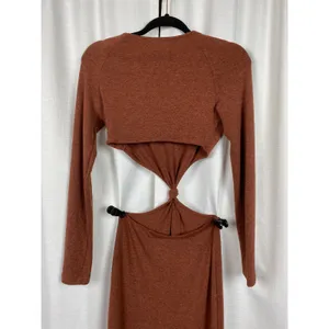 Princess Polly Brown Luca Long Sleeve Maxi Dress Sz.US6 NWT thumbnail 11