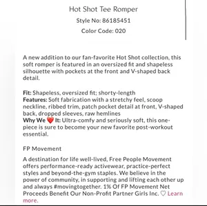 Free People Hot Shot Tee Romper thumbnail 3