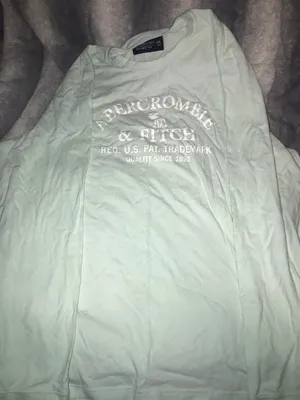 Abercrombie Mint Green Soft Long Sleeve T-Shirt thumbnail 1