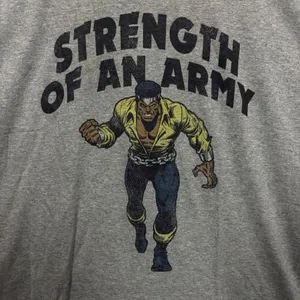 Marvel's Luke Cage Strength of an Army Comic Book T-shirt, size 2XL thumbnail 2