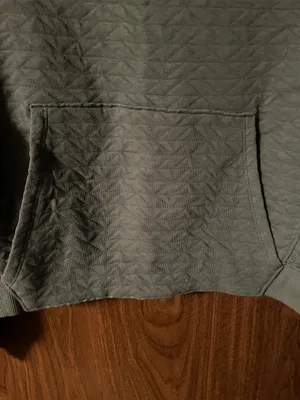 all in motion Quilted Crewneck Sweatshirt in Sage Green thumbnail 4