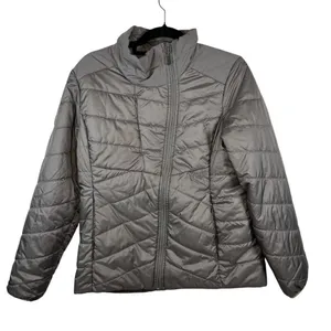 5.11 Tactical Puffer Jacket Womens Medium Insulated‎ Gray Zip Up Outdoor Winter thumbnail 2