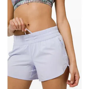 ✨Lululemon Hotty Hot Low-Rise Lined Short 4" Pastel Blue Sz 8✨ thumbnail 5