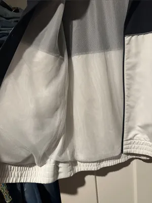 adidas woman’s Black and White Colorblock Performance Jacket thumbnail 9