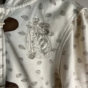 Billabong Vintage Wood Toggle‎ Leaves Zip Up Sweater thumbnail 5
