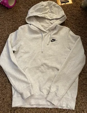 Heather Grey Nike Women’s Hoodie thumbnail 1