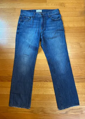 Aeropostale Essex Straight Leg Denim Jeans Blue Women’s 31/30 thumbnail 1