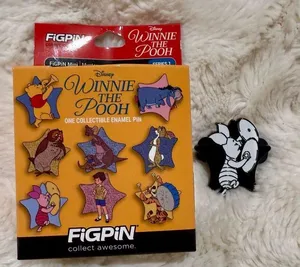 FiGPiN Disney Winnie the Pooh Series 1 Blind Box Enamel Pin piglet thumbnail 1