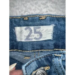 Free People We The Free Shayla Bootcut Jeans 25 Sierra Y2K Double Waist thumbnail 3