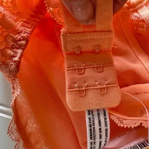 Free People Intimately Lace Galloon Halter Bralette Light Orange Boho Feminine S thumbnail 10