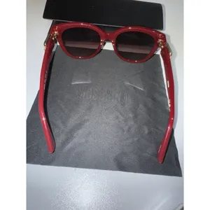 Moschino Women's Sunglasses Red Plastic Cat‎ Eye Full Rim Frame MOS143/S 0C9A HA thumbnail 7