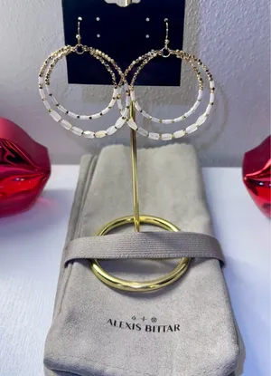 Alexis Bittar Earrings Hoops thumbnail 1