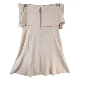 Elizabeth and James‎ Mini Dress 8 Biscuit Pink Hickory Bandeau Strapless Gala thumbnail 4