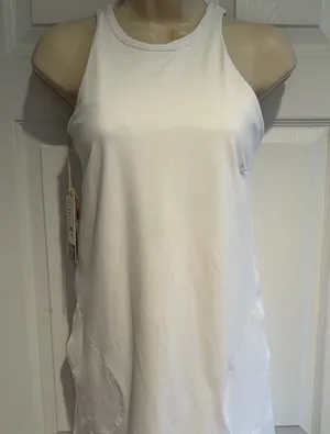 Vuori Volley Dress White Womens Small VW604 BreatheInterlock Tennis Golf Mini thumbnail 1