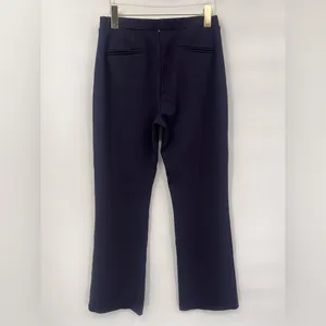 Max Mara‎ leisure navy blue wide leg pants size medium thumbnail 2