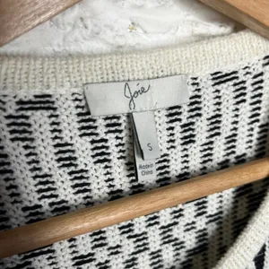 Joie Women's Linen Cotton Blend Knit Jacolyn‎ Zip Up Sweater Blazer Size Small thumbnail 4