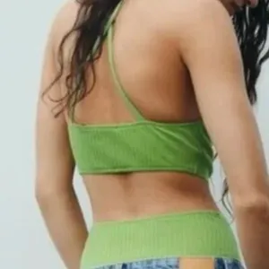 NWT Zara Green Halter Style Knit Bodysuit 0858/811 Size Large thumbnail 4
